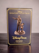 Disney Parks Signature Collectibles Partners Figurine Bronze Statue New With Tag