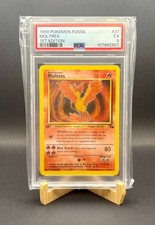 1999 Pokemon Moltres 27/62 Fossil 1st Edition Non-Holo Rare PSA 5 EX
