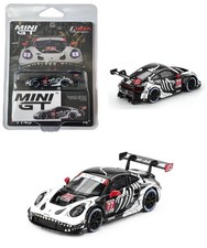 Mini GT 1:64 Porsche 911 GT3 R 77 AO Racing 2025 IMSA Petit Le Mans Rexy 1143-2C