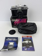 Capital MX-II 35mm SLR Film Camera w/ 50mm Lens & Carry Case Vintage Tested