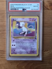 Pokemon Mew Black Star Promo #8 PSA Graded 8 English 2000