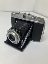 Vintage Agfa Isolette ii 120 Film Folding Camera 85mm F4.5 W/case Untested