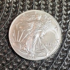 U.S. Mint 2022 American Silver Eagle $1  1 oz .999 Silver Business Uncertified