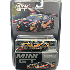 Nissan GT-R NISMO GT3 PONOS GAINER GT-R 2023 SUPER GT #860 Mini GT 1/64