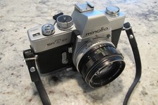 Minolta SRT 101 35mm SLR Film Camera w/ Rokkor PF F:1.7 Lens - Very Good