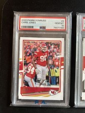Chris Jones 2020 Donruss PSA 10/L’jarius Sneed PSA 8 (2)cardLot