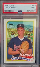 1989 Topps - Tom Glavine #157 (PSA 9)