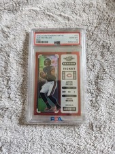 PSA 10 2022 Panini Contenders Optic - Justin Fields #11 Red Prizm 096/175