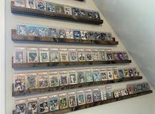 48” Trading Card Display Shelf - Holds Graded, One-Touch, Top Loaded Cards