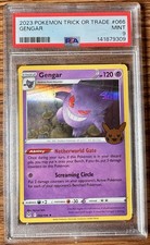 2023 POKEMON TRICK OR TRADE #066 GENGAR PSA 9