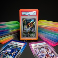 PSA Graded Card Slab Bumper Guard Protector Gradient Skin 22 Colors Pokemon TCG