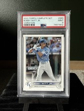 2022 Topps Complete Set Bobby Witt Jr #660 PSA 9