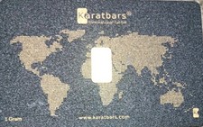 1 Gram Gold Bar .9999 Fine - Karatbars International - Sealed Assay