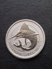 2020 Perth Mint Australian Striped Marlin 1/3 Oz .9995 Platinum Coin