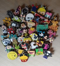 DISNEY PIN TRADING LOT 100, ALL DIFFERENT & TRADABLE
