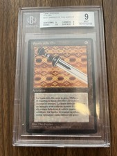 Mtg Sword Of The Ages Italian Legends Graded BGS 9 Magic The Gathering