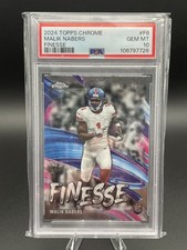2024 TOPPS CHROME FINESSE #F6 MALIK NABERS ROOKIE RC PSA 10
