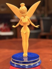 Disney Parks WDW 50th Anniversary Tinkerbell Golden Statue Figurine 11" 2022