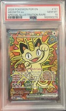 Pokemon TCG Meowth EX #121 Perfect Order PSA 10