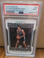 2023 VICTOR WEMBANYAMA Spurs #29 PSA 9  Donruss Franchise Features RC Rookie 