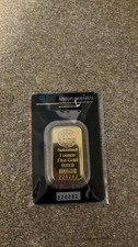 Argor-Heraeus 1 oz 999.9 Fine Gold Bar - Gold Composition in Assay Card