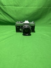 Canon FT QL  35mm SLR Film Camera with 50 mm lens As Is