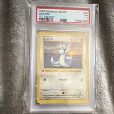 Pokemon 1999 Dratini #26 1st Edition Promo PSA 1 Graded Card VERY LOW POP!