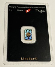 1 gram Gold Bar - Argor-Heraeus KineBar Design (In Assay) Random Serial Number