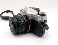 Canon AE-1 35 mm Film Camera With 50mm Lens