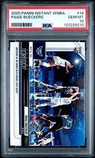 Graded 2025 Panini Instant Paige Bueckers #14 Rookie RC Basketball Card PSA 10