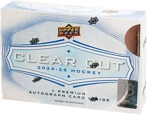2024-25 Upper Deck Clear Cut Hockey Hobby Box