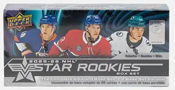 2025-26 NHL UPPER DECK STAR ROOKIES Hockey Factory Sealed Box Set 26 Cards