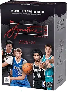 2025-26 Topps Signature Class Basketball - Factory Sealed - Value Box 7 Cards per Pack. 6 Packs per Box.