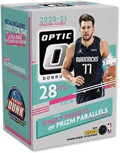 2020-2021 Donruss Optic Basketball Blaster Box - 28 Trading Cards per Box