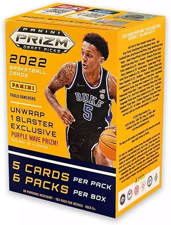 2022 Panini NBA Prizm Draft Picks Basketball Trading Card Blaster Box Superior Sports Investments Exclusive !