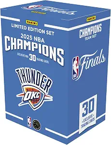 2025 Panini NBA Champions Blaster Box – Official Basketball Trading Cards – Celebrate 2025 NBA Title Team – Blaster-Exclusive Inserts & Parallels