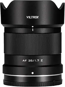 VILTROX AF 35mm F1.7 APS-C Z-Mount Lens for Nikon Mirrorless Cameras