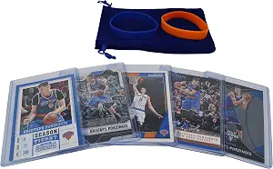 Kristaps Porzingis Basketball Cards Assorted (4) Bundle - New York Knicks Trading Cards