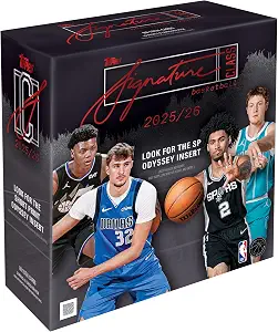 2025-26 Topps Signature Class NBA Basketball - Factory Sealed - Mega Box