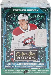 2025/26 Upper Deck O-Pee-Chee Platinum Hockey Cards Blaster Box