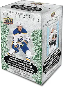Upper Deck 2025-26 Artifacts Hockey Blaster Box