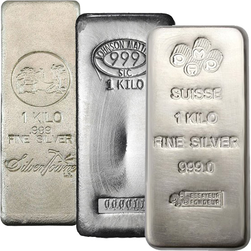 1 Kilo Silver Bar (any mint, varied condition)