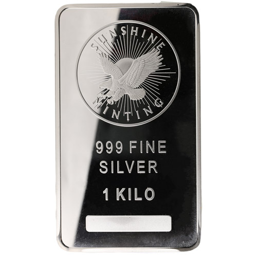 Sunshine Silver Kilo Bar