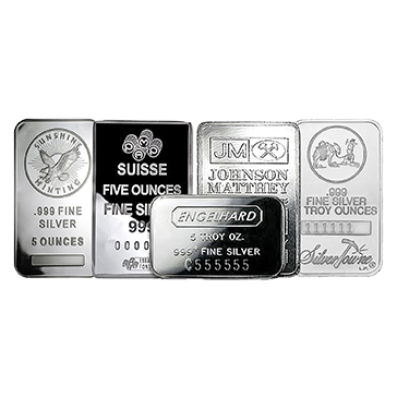 5 oz Silver Bar .999