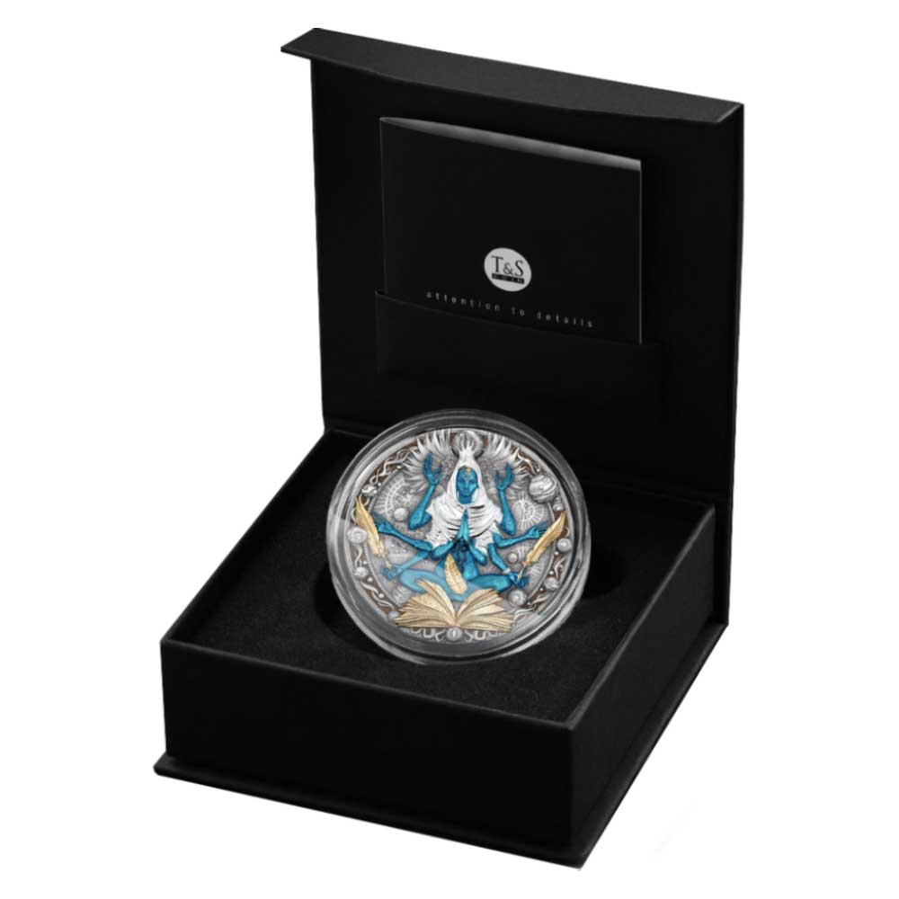 2025 $5 Cobelliane 2 oz High Relief Antiqued Silver Coin by T&amp;S Coin Mintage of 500