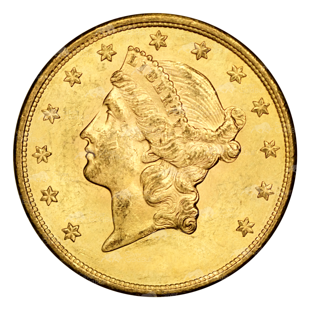 Random Year $20 Liberty Head Double Eagle BU Gold Coin | United States Mint