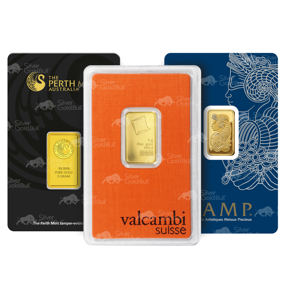 5 gram Our Choice Gold Bar | LBMA Approved