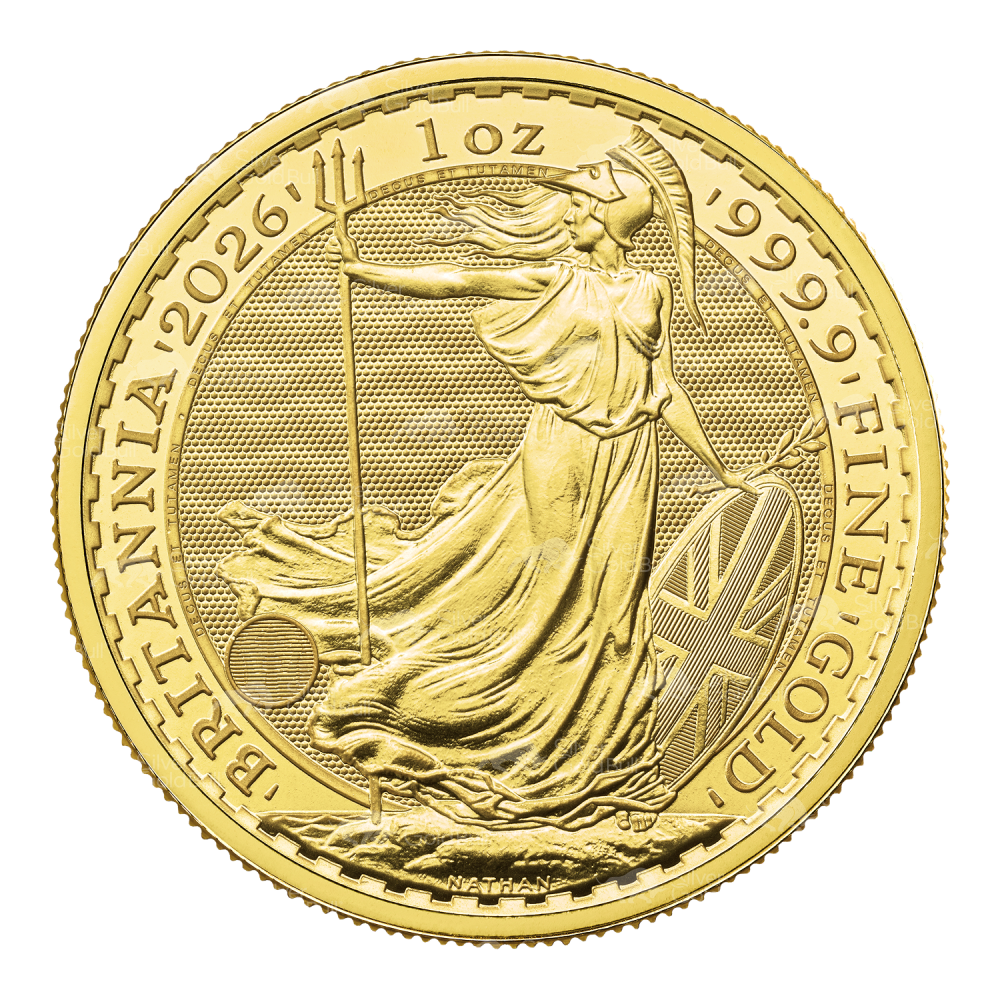 1 oz 2026 Britannia Gold Coin | The Royal Mint