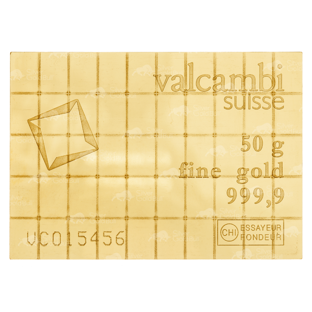 50 gram (50 x 1 g) Gold CombiBar | Valcambi