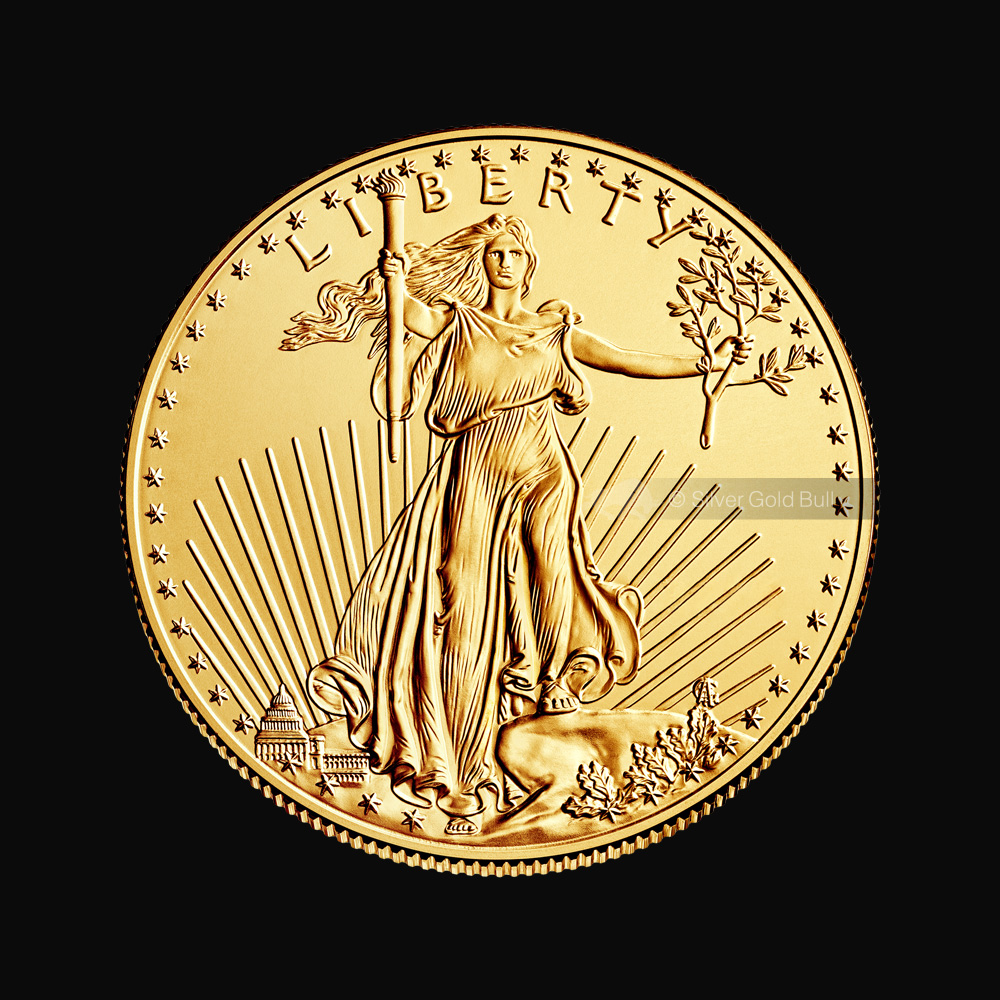1/2 oz Random Year American Eagle Gold Coin | United States Mint